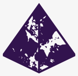 crystal & gemstone pyramids - triangle