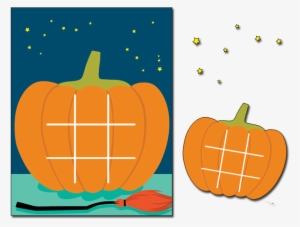 Pumpkin Tic Tac Toe - Pumpkin