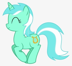 Fanmade Lyra Jumping - Aqua My Little Pony