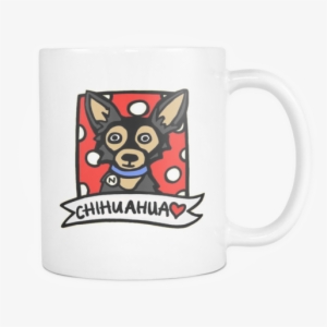 Cartoon Chihuahua Coffee Mug - Coffee Cup