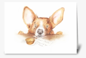 Corgi Christmas Greeting Card - Chihuahua