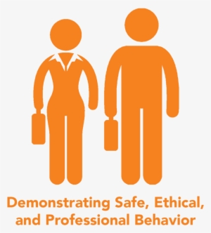 Demonstrating Safe Ethical Professional Behavior - Stainless Steel Toilet Signage