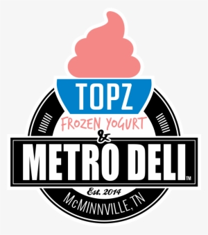 Topz Frozen Yogurt - Yogurt Logo
