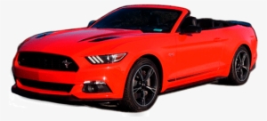 Cool Gt Convertible With Ford Mustang Png - Autos Deportivos Rojo Png