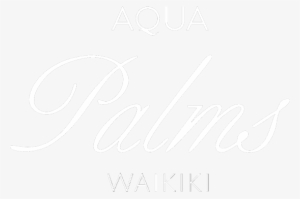 Aqua Palms Waikik Logo White - Aqua Palms Waikiki