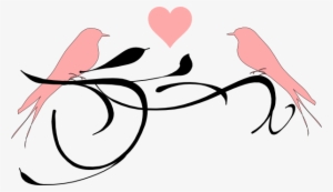 Love Birds Clip Art At Clker - Love Birds Transparent Background