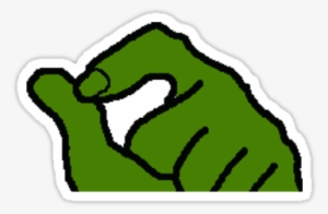 Smug Pepe Hand - Pepe The Frog Hand