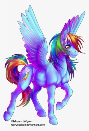 Foervraengd, Hoers, Rainbow Dash, Realistic, Safe, - Rainbow Dash Real Horse