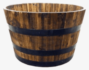 Free Png Half Whiskey Barrel Png Images Transparent - Real Wood Products Whiskey Barrel