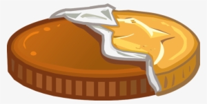Chocolate Coin Icon - Illustration