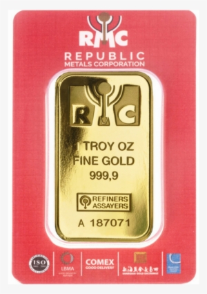 1 Oz Rmc Gold Bar - Gold Bar