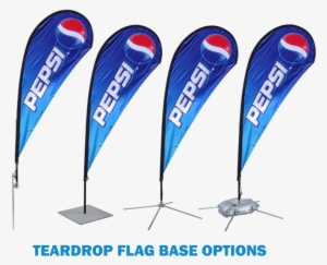 Teardrop Flags - Tear Drop Banner Png