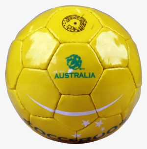 Socceroos Yellow Stripe Soccer Ball - Australia Soccer Ball Png