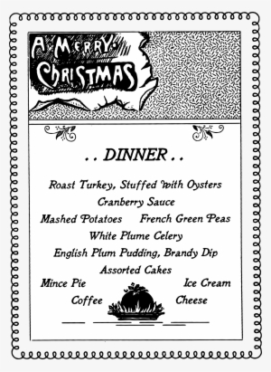 This Free Icons Png Design Of Holiday Menu