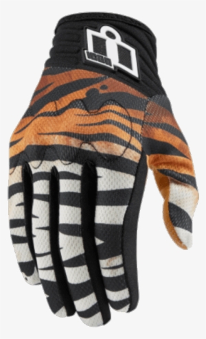 Animal Print Motorcycle Gloves