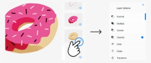 Tap On The Gear Icon For Options - Sketch