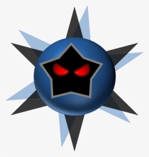 3d Dark Star By Rotommowtom On Clipart Library - Mario Dark Star Png