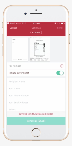 Scanbot Adds Fax Support - Iphone
