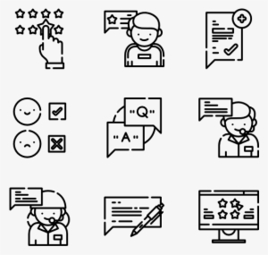 Customer Review 40 Icons - Design Icons