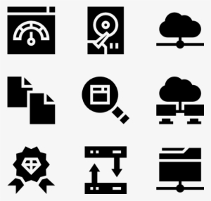 Web Hosting 50 Icons - System Icon