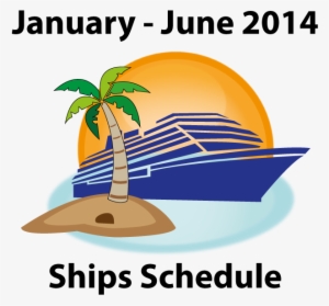Ships Schedule Icon Jan Jun - Ship