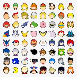 Smash Switchevery Smash Fighter Icon From The Website - Super Smash Bros Ultimate Stock Icons