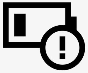Battery Alert Icon - Icon