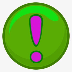 This Free Clipart Png Design Of Green Alert Icon Clipart