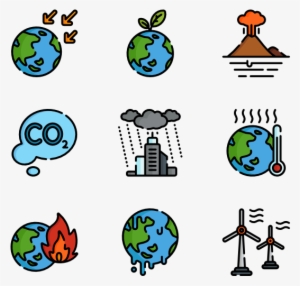 Climate Change 30 Icons - Global Warming Climate Change Icon