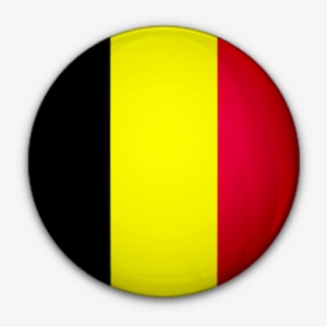 Belgium Flag In A Circle