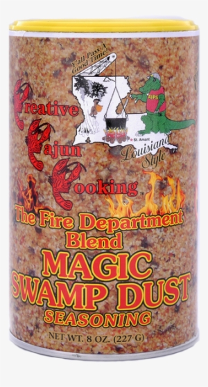 Fire Department Blend Magic Swamp Dust 8 Oz Can This - Creative Cajun Cooking Proche Magic Swamp Dust Seasoning,