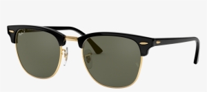 Out Of Stock Ray Ban Clubmaster Png Animated Ray Bans - Ray Ban Rb3016 Clubmaster 901 58 Polarized
