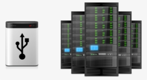 Database Server Png Image - Computer Servers Png