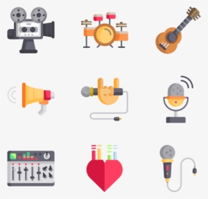 Record Studio 30 Icons - Scalable Vector Graphics