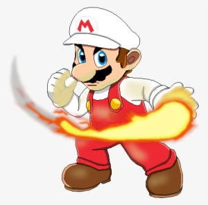 Fire Mario - Ssb4 Fire Mario
