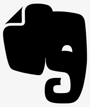Youtube Icon Png Black Png-4 - Evernote Black Icon Png