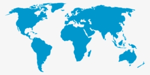 World Map Earth Global Continents Blue Wor - El Dorado Sim Cards