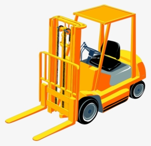 Small - Forklift Clipart