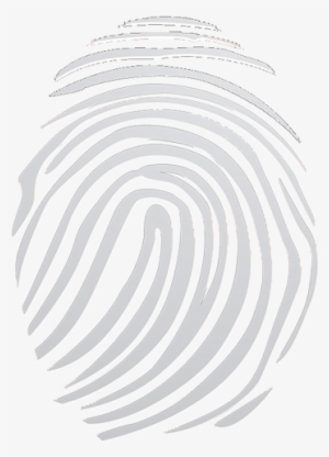 Fingerprint Icon - Black And White Fingerprint Cartoon Png