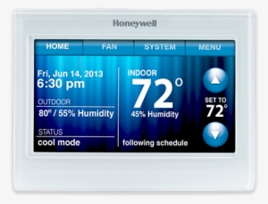 Wifi 9000 Color Touchscreen 7 Day Programmable Thermostat - Honeywell Wi-fi 9000 Color Touchscreen Thermostat