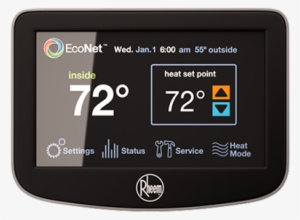 Navarre, Fl Thermostats By Kool Breeze Of Northwest - Rheem Retst601sys Econet Control Center