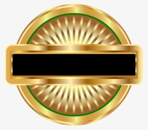 This Free Icons Png Design Of Golden Badge
