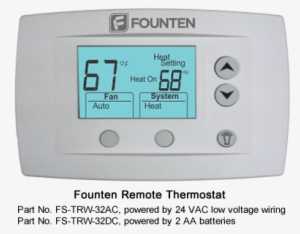 Hvac Thermostat With Humidistat