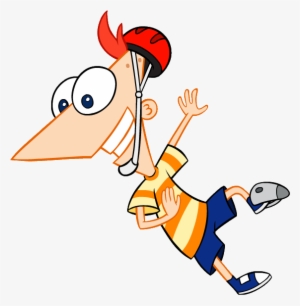 Phineas Snowboard - Phineas E Ferb Png