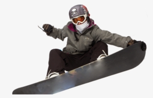 Snowboarding Jumping Transparent Background - Snowboarding Man Png