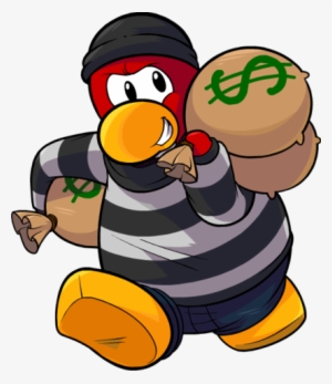 Free Icons Png - Club Penguin Robber Png