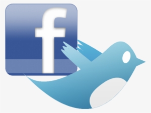 Facebook Twitter Icons Png Twitter And Facebook Icons - Twitter E Facebook Png