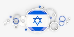 Illustration Of Flag Of Israel - Background De Israel Png