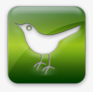 File - Green Twiter Icon Png
