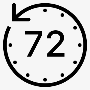 Last 72 Hours Icon - Clock